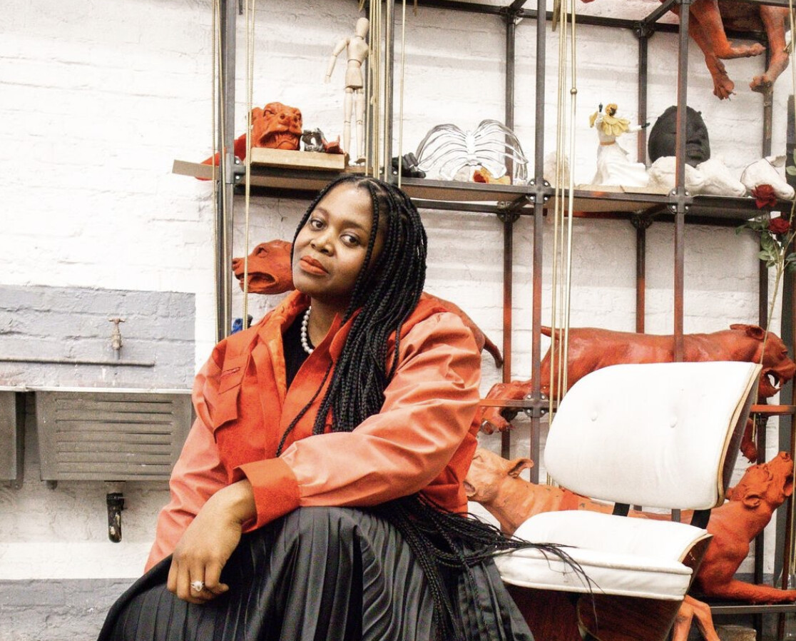 photo of artist mary sibande